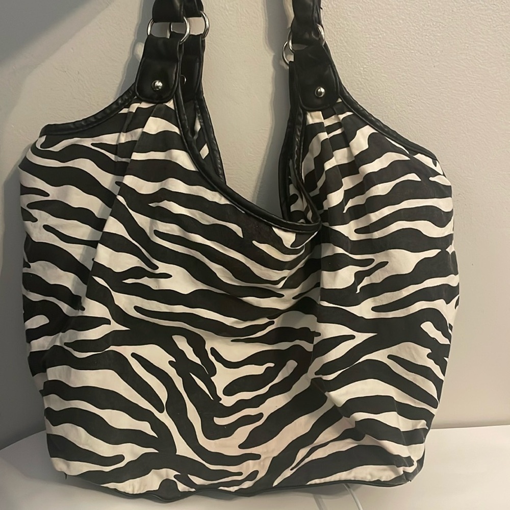 Zebra Print Handbag